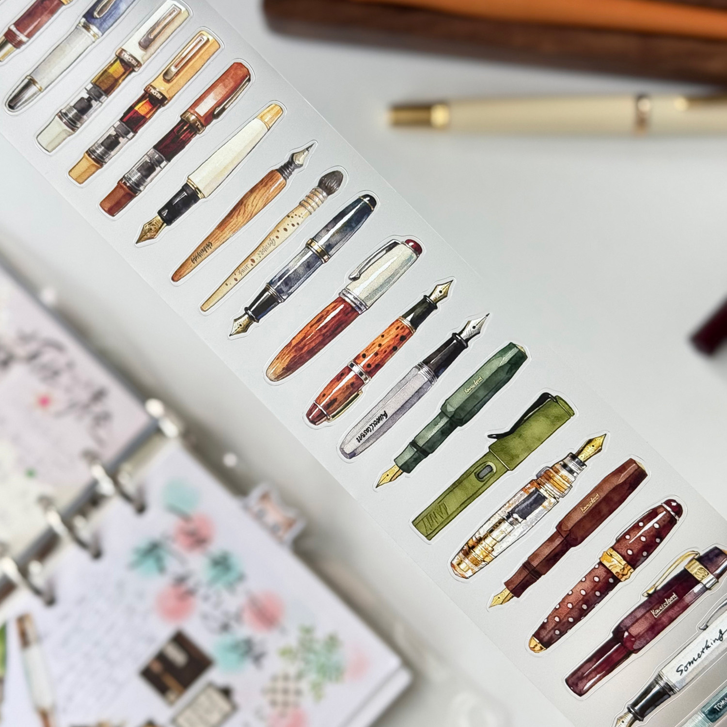 Vintage Collectible Pens - Coleção de Canetas Vintage Dreamy DengDeng