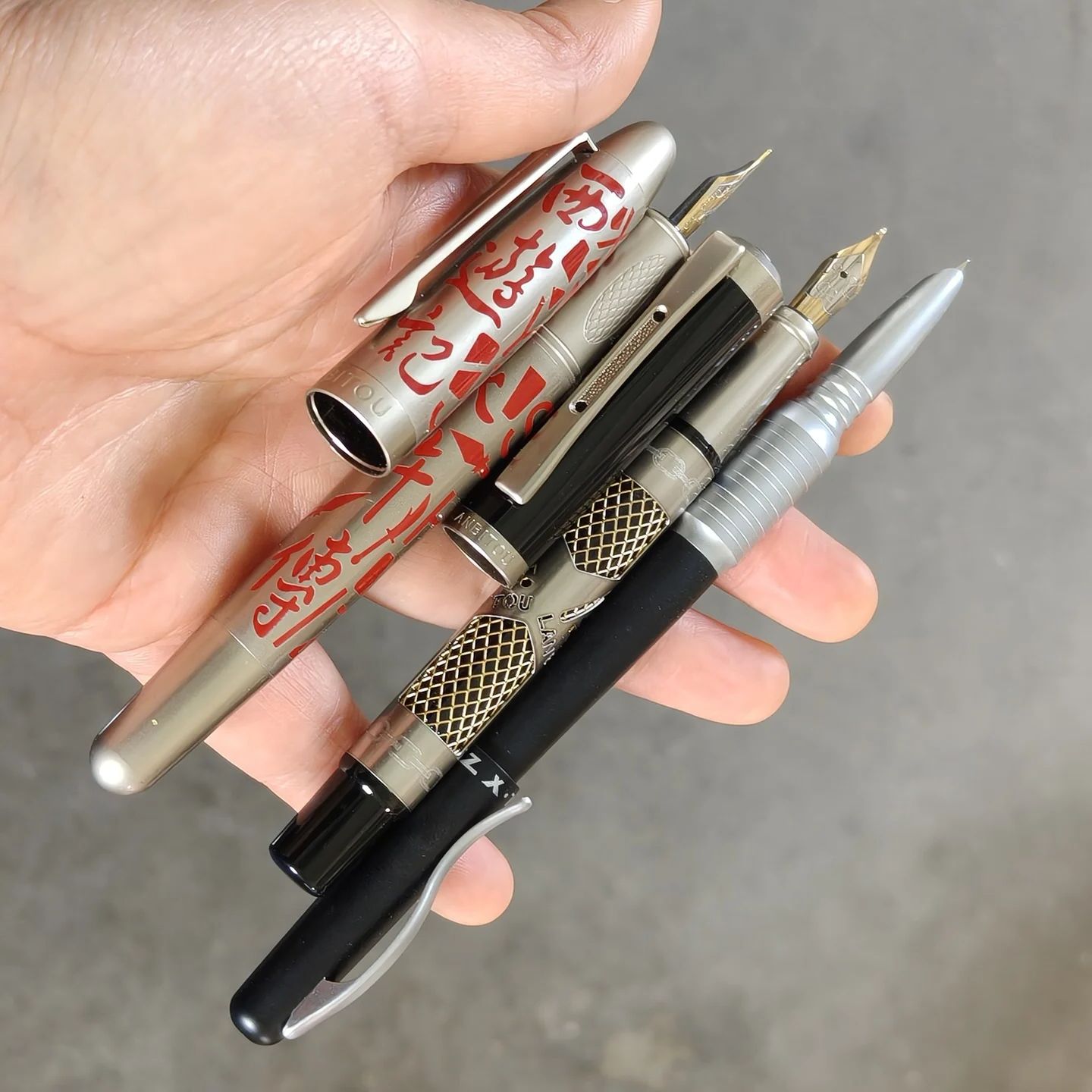 3 Canetas-tinteiro Antigas Rar - Vintage Collectible Pens avaliação e preço