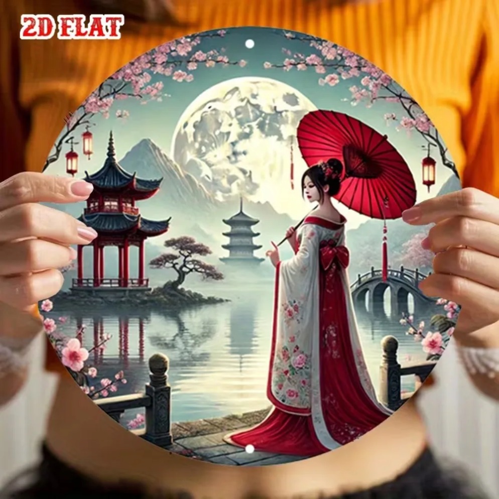 Placa de Metal Vintage Japones - Vintage Collectible Plates avaliação e preço