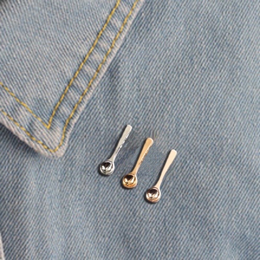Broche de colher com design mo - Vintage Collectible Spoons avaliação e preço